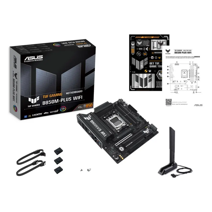 ASUS TUF GAMING B850M-PLUS WIFI AMD B850 Socket AM5 micro