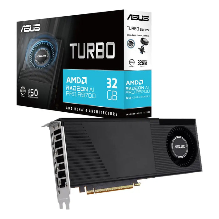 ASUS Turbo-AI-PRO-R9700-32G AMD Radeon AI PRO R9700 32 GB