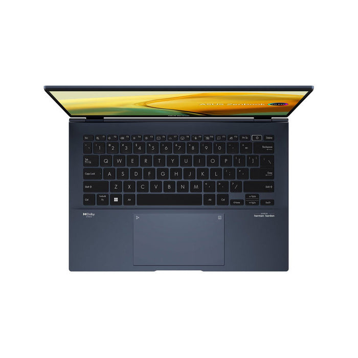 Ултрабук ASUS Zenbook 14 OLED UX3402ZA-OLED-KM721X 14.0 ", INTEL CORE I7-1260P, RAM 16 GB, SSD 512 GB, INTEL IRIS XE GRAPHICS, WINDOWS 11 PRO, PONDER BLUE