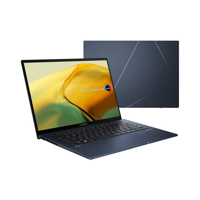 Ултрабук ASUS Zenbook 14 OLED UX3402ZA-OLED-KM721X 14.0 ", INTEL CORE I7-1260P, RAM 16 GB, SSD 512 GB, INTEL IRIS XE GRAPHICS, WINDOWS 11 PRO, PONDER BLUE