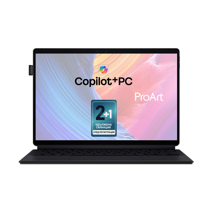Ултрабук ASUS ProArt PZ13 OLED HT5306QA-LX002W 13.3 ", SNAPDRAGON X PLUS X1P-42-100, RAM 16 GB, SSD 1000 GB, QUALCOMM ADRENO GPU, WINDOWS 11 HOME (ARM), NANO BLACK
