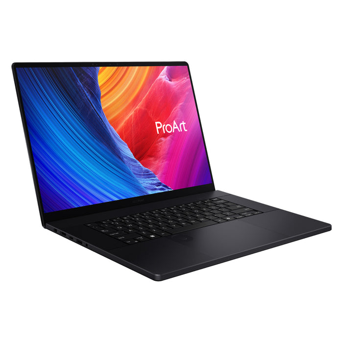 Лаптоп ASUS OLED ProArt P16 H7606WP-RJ162X 16.0 ", AMD RYZEN AI 9 HX 370, RAM 64 GB, SSD 2000 GB, NVIDIA GEFORCE RTX5070, 8 GB GDDR7, WINDOWS 11 PRO, NANO BLACK
