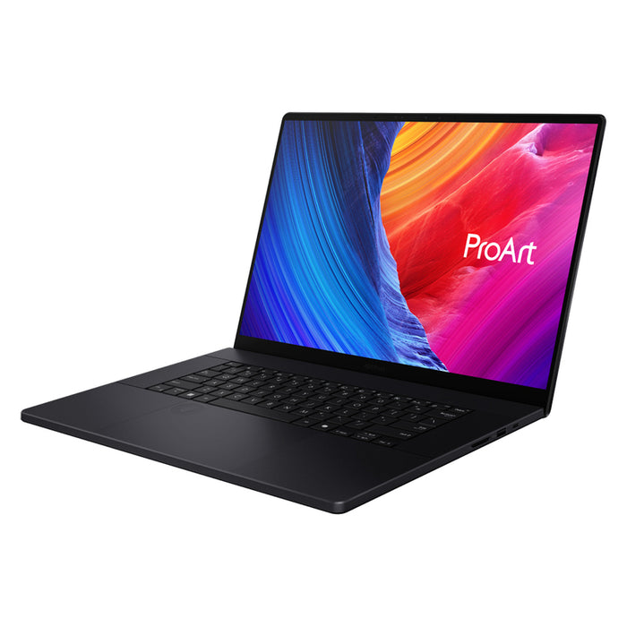 Лаптоп ASUS OLED ProArt P16 H7606WP-RJ162X 16.0 ", AMD RYZEN AI 9 HX 370, RAM 64 GB, SSD 2000 GB, NVIDIA GEFORCE RTX5070, 8 GB GDDR7, WINDOWS 11 PRO, NANO BLACK