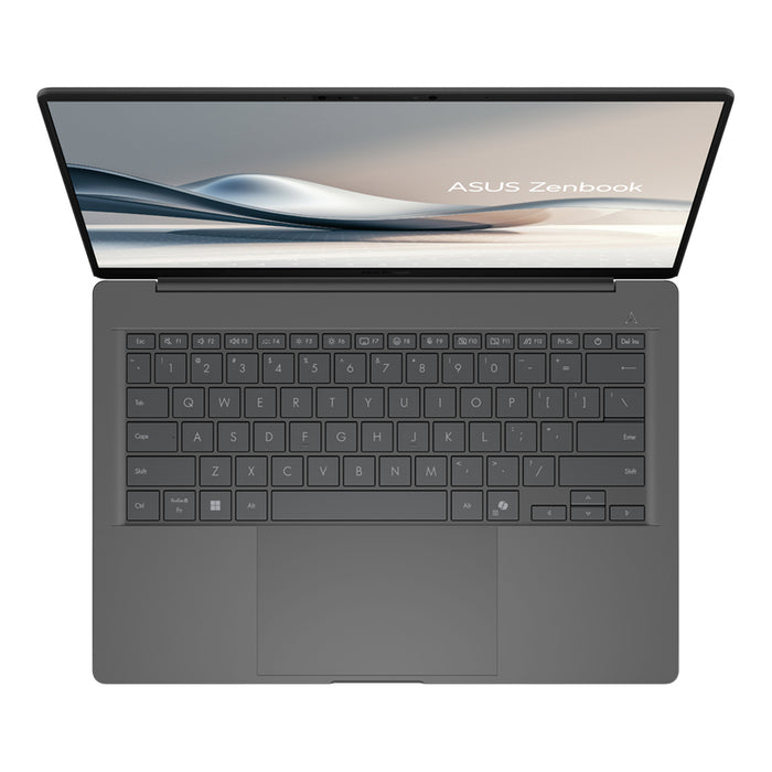 Ултрабук ASUS Zenbook A14 UX3407QA-QD273W 14.0 ", SNAPDRAGON X X1-26-100, RAM 16 GB, SSD 1000 GB, QUALCOMM ADRENO GPU, WINDOWS 11 HOME (ARM), ICELAND GRAY