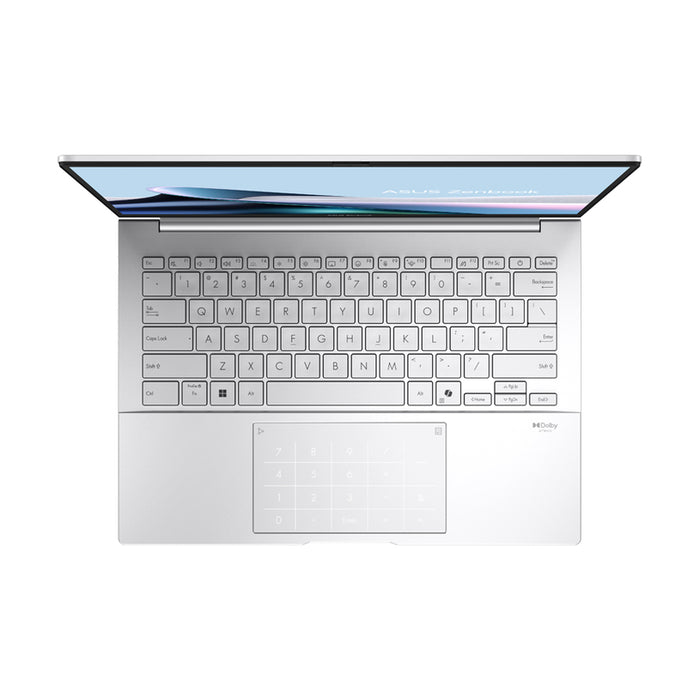 Ултрабук ASUS Zenbook 14 UX3405CA-ST1097W 14.0 ", INTEL CORE ULTRA 7 255H, RAM 16 GB, SSD 1000 GB, INTEL ARC GRAPHICS, WINDOWS 11, FOGGY SILVER
