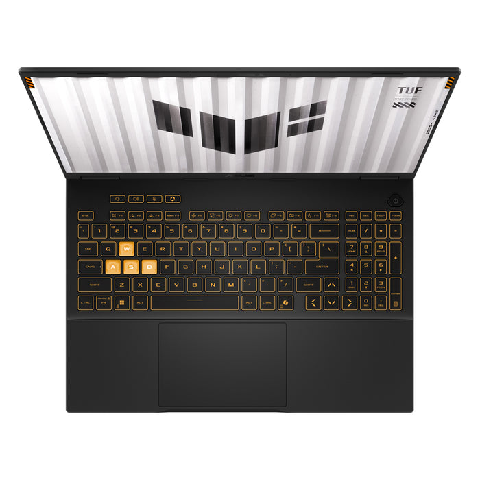 Гейминг лаптоп ASUS TUF Gaming F16 FX608JMI-TU270 16.0 ", INTEL CORE I5-14450HX, RAM 16 GB, SSD 512 GB, NVIDIA GEFORCE RTX5060, 8 GB GDDR7, JAEGER GRAY