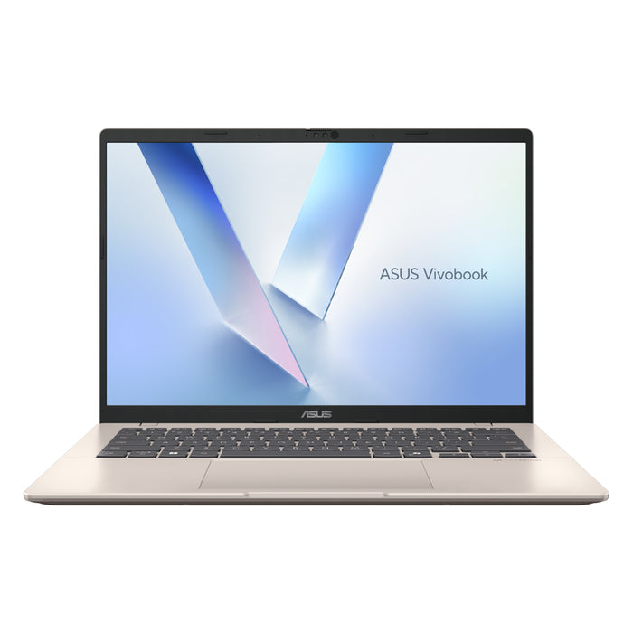 Ултрабук ASUS Vivobook 14 X1407AA-LY010W 14.0 ", INTEL CORE ULTRA 5 325, RAM 16 GB, SSD 512 GB, INTEL GRAPHICS, WINDOWS 11, PLATINUM GOLD