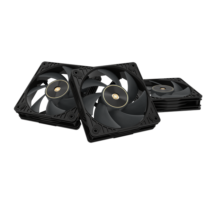 Комплект Вентилатори 3в1 ASUS PROART PF120 PWM - Black 120x120x28 mm