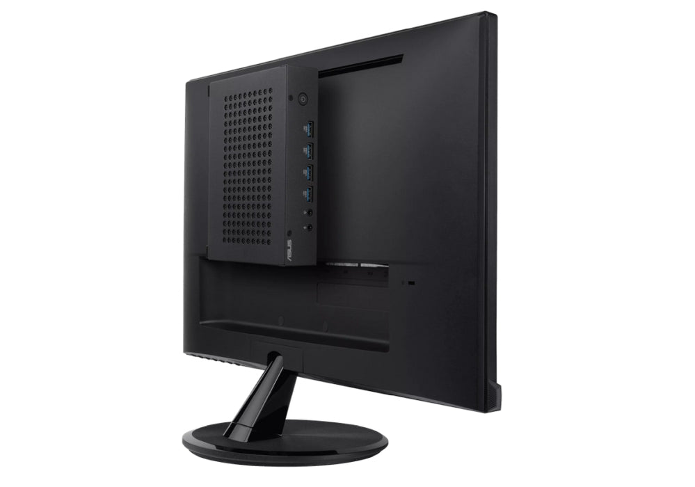 Мини компютър Asus ExpertCenter Barebone, PN43-BBN100MD, Intel N100, 1*M.2 слот, INTEL Wi-Fi 6 + BT5.0(2*2), без OS, черен