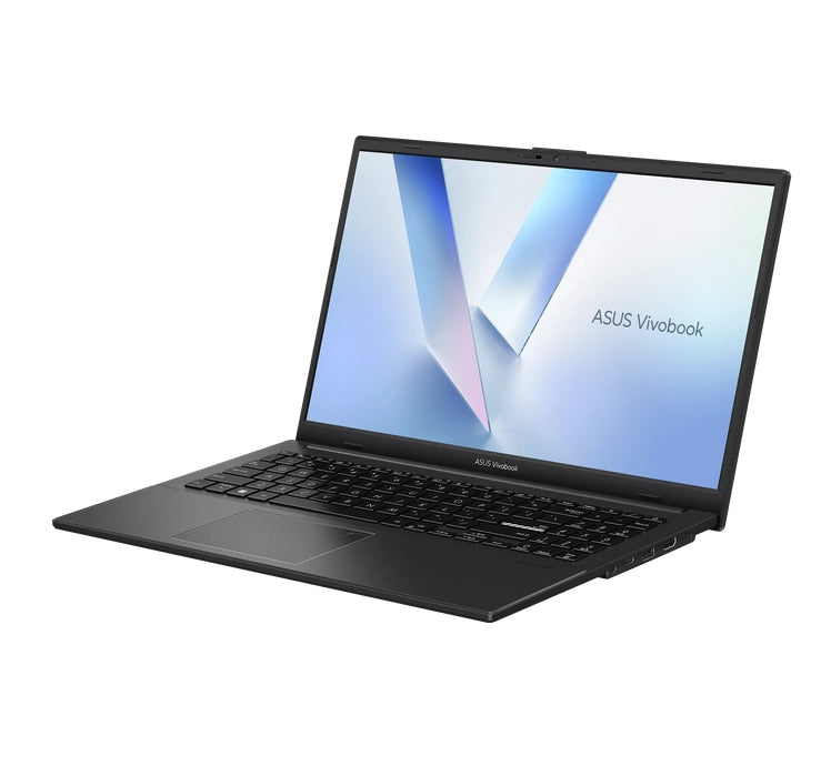 Asus Vivobook Go E1504FA-BQ2878NA, AMD Ryzen 3 30 2.4GHz (6MB кеш, до 4.1GHz, 4 ядра, 8 нишки), LPDDR5 16GB (на борда), 512GB, без операционна система, черен цвят, без адаптер
