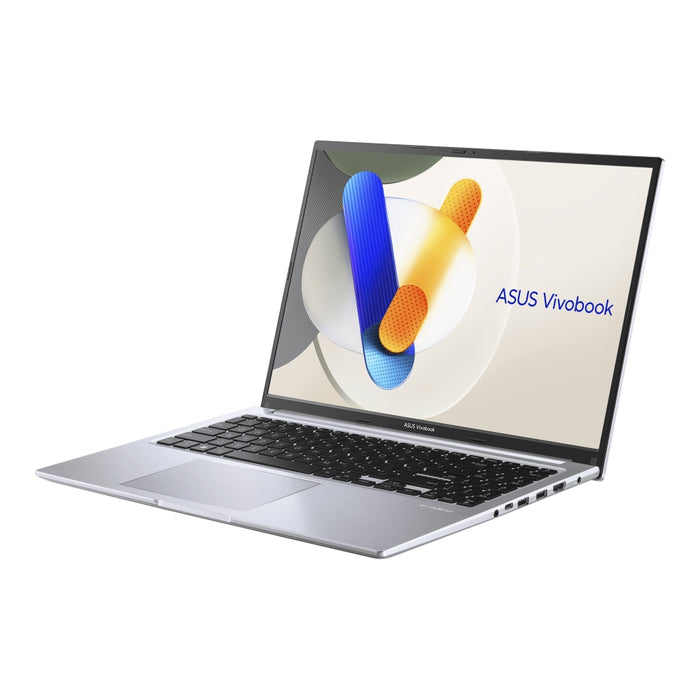 Asus Vivobook X1605VA-SH2557, Intel Core 9 270H 2.7 GHz (24MB кеш, до 5.8 GHz, 14 ядра, 20 нишки), 16.0 WUXGA(WU) 1920X1200 16:10 300nits Glare, 24GB DDR5 (8 GB на BD), 1TB SSD, клавиатура с подсветка, без операционна система, Cool Silver