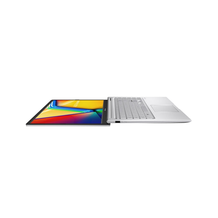 Asus Vivobook X1504VA-BQ2557, Intel i7-1355U 1.7 GHz (12MB кеш, до 5.0 GHz), 15.6" FHD (1920x1080), 16GB DDR4 (8 на диска) 1TB SSD 4GB, Intel Iris X Graphics, без операционна система, Cool Silver