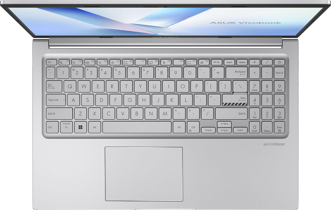 Лаптоп ASUS Vivobook 15 2026 X1504VA-BQ4595  - 15.6" IPS FullHD, Intel Core 5 120U, 16GB DDR5, 1TB SSD, Free OS