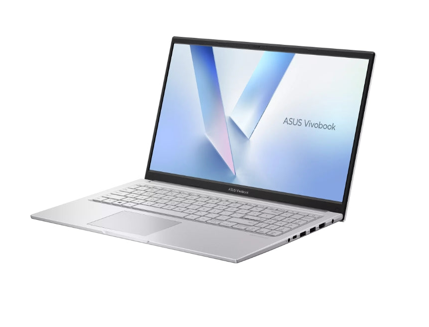 Asus Vivobook X1504VA-BQ4659NA, Intel 5 120U 1.4 GHz (12MB кеш, до 5.0 GHz, 10 ядра, 12 нишки), 15.6" FHD, (1920x1080), 24GB DDR5 (8 GB на BD), SSD 1TB, без операционна система, Cool Silver, без адаптер