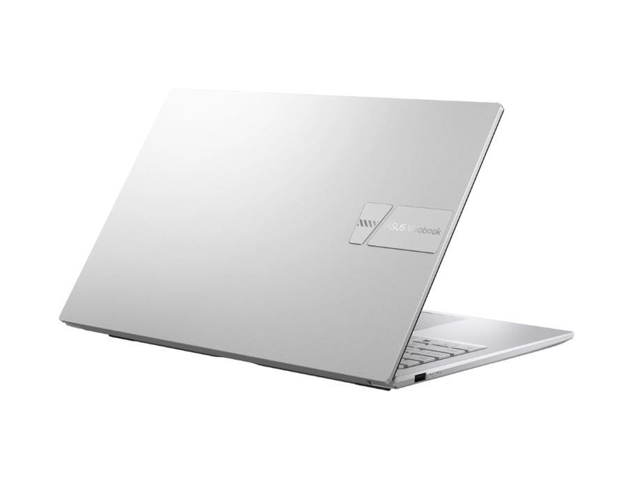 Asus Vivobook X1504VA-BQ4659NA, Intel 5 120U 1.4 GHz (12MB кеш, до 5.0 GHz, 10 ядра, 12 нишки), 15.6" FHD, (1920x1080), 24GB DDR5 (8 GB на BD), SSD 1TB, без операционна система, Cool Silver, без адаптер