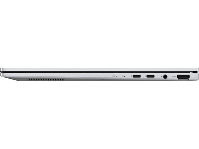 Asus Zenbook UX3405CA-ST787X, Intel Ultra 9 285H 2.9 GHz (24MB кеш, до 5.4 GHz, 16 ядра, 16 нишки), 14.0 OLED WQXGA+ (WQ+) 2880X1800 16:10 Bend+500nits Glare, 120 Hz, LPDDR5X 32GB (вградена), 1TB SSD G4, Windows 11 Pro, Foggy Silver
