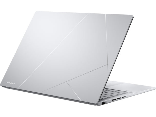 Asus Zenbook UX3405CA-ST787X, Intel Ultra 9 285H 2.9 GHz (24MB кеш, до 5.4 GHz, 16 ядра, 16 нишки), 14.0 OLED WQXGA+ (WQ+) 2880X1800 16:10 Bend+500nits Glare, 120 Hz, LPDDR5X 32GB (вградена), 1TB SSD G4, Windows 11 Pro, Foggy Silver