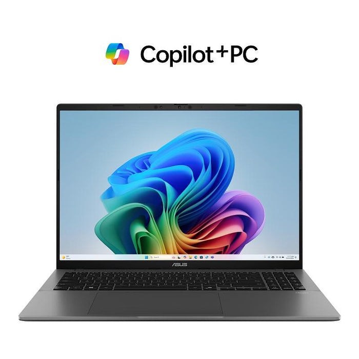 Asus Vivobook S S3607VA-RP031, Intel i7-13620H 2.4 GHz (24MB кеш, до 4.9 GHz), 16.0" LED WUXGA 1920x1200 16:10, LPDDR5 16GB (8 на BD), 1TB SSD G4, подсветка на Chiclet с цифрови клавиши, без операционна система, СИВ+раница