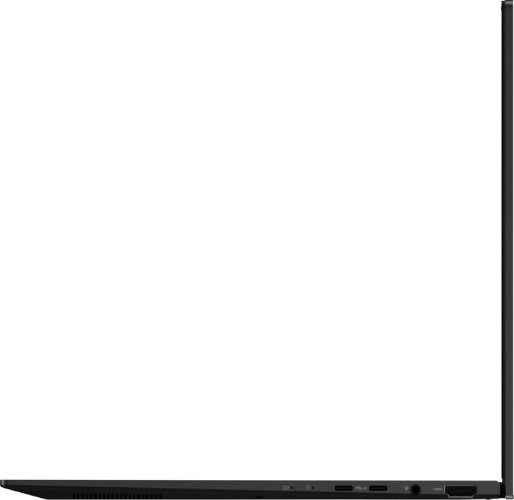 Asus Zenbook UM3406GA-QD246WNA, AMD Ryzen 7 445, 2.0GHz (14MB кеш, до 4.6GHz, 6 ядра, 12 нишки), 14.0 OLED WUXGA(WU) 1920X1200 16:10, LPDDR5X 16GB (на борда), 512GB SSD G4, Windows 11, Jade Black, калъф, без адаптер