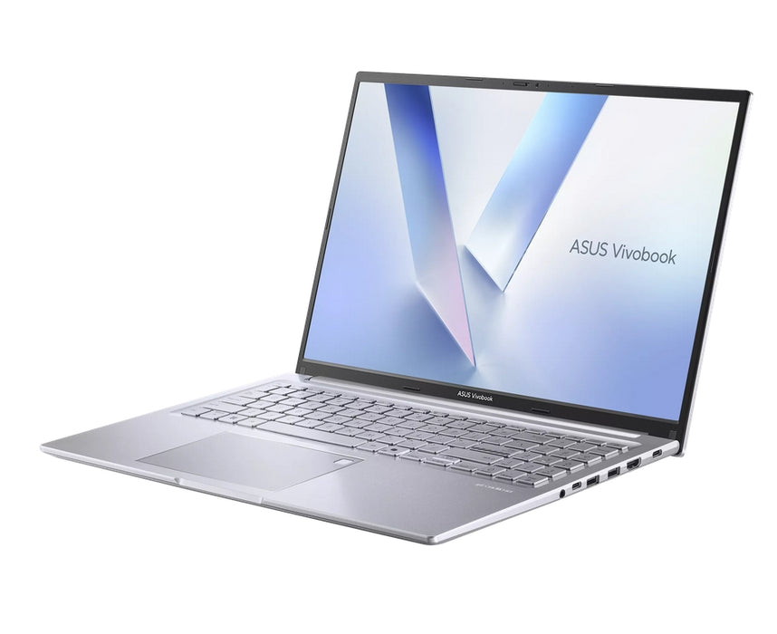Asus Vivobook M1605NAQ-SH054, Ryzen 7, 16.0 OLED WUXGA(WU) 1920X1200 16:10 Bend+300nits Glare, 16GB LPDDR5 (8 GB на BD), 1TB SSD, подсветена клавиатура, БЕЗ ОС, Cool Silver