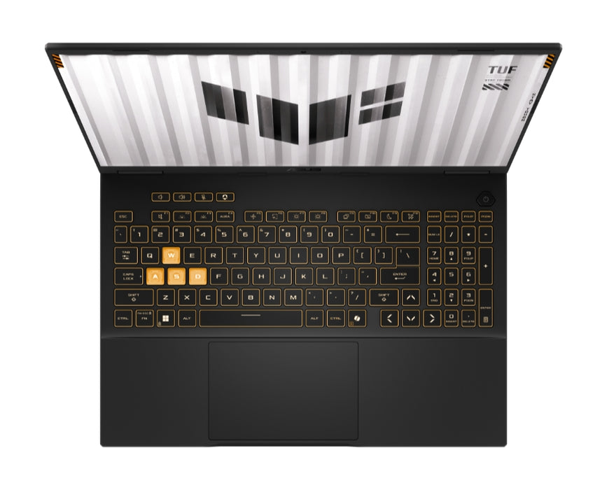 Asus TUF F16 FX608JPR-QT026,Intel i7 14650HX 2.2 GHz (30MB кеш, до 5.2 GHz, 16 ядра, 24 нишки) 16.0 WQXGA 2560X1600 16:10 Bend+400nits, AG,165z,16GB DDR5 5600 so-dim, 1TB PCIe 4.0,RTX 5070 8GB GDDR7, Wi-Fi 6e, клавиатура Chiclet с подсветка, 1-зонова RGB