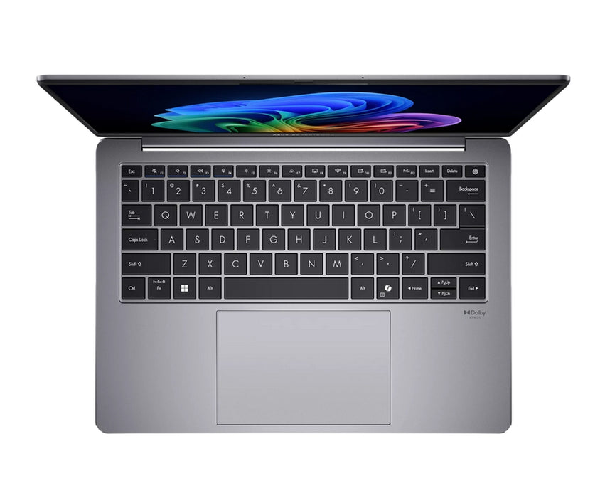 Asus ExpertBook P5405CSA-NZ0856, Ultra 7 258V 32GB 2.2 GHz (12MB кеш, до 4.8 GHz, 8 ядра), 14" WQXGA (2560 x 1600) 16:10, AG, 144 Mhz, DDR5X 32GB (на борда), 1TB M.2 G4, Wi-Fi 6E. Bluetooth 5.4, VGA, HDMI, Без операционна система, Сив
