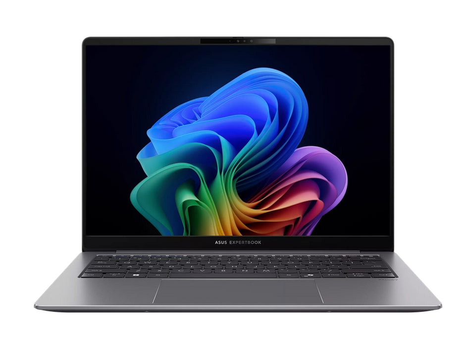Asus ExpertBook P5405CSA-NZ0856, Ultra 7 258V 32GB 2.2 GHz (12MB кеш, до 4.8 GHz, 8 ядра), 14" WQXGA (2560 x 1600) 16:10, AG, 144 Mhz, DDR5X 32GB (на борда), 1TB M.2 G4, Wi-Fi 6E. Bluetooth 5.4, VGA, HDMI, Без операционна система, Сив