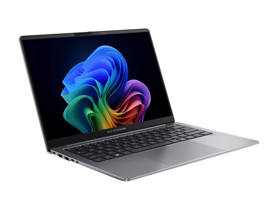 Asus ExpertBook P5405CSA-NZ0856, Ultra 7 258V 32GB 2.2 GHz (12MB кеш, до 4.8 GHz, 8 ядра), 14" WQXGA (2560 x 1600) 16:10, AG, 144 Mhz, DDR5X 32GB (на борда), 1TB M.2 G4, Wi-Fi 6E. Bluetooth 5.4, VGA, HDMI, Без операционна система, Сив