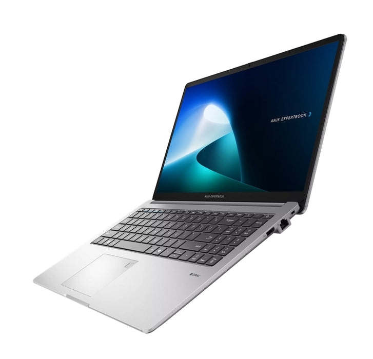 Asus ExpertBook P1503CVA-S72813, Intel Core 5 210H 2.2 GHz (12MB кеш, до 4.8 GHz, 8 ядра, 12 нишки), 15.6" FHD (1920 x 1080) 16:9, AG, 60Mhz, DDR5 32GB, 1TB M.2 G4, Wi-Fi 6. Bluetooth 5.4, VGA, HDMI, без операционна система, сив