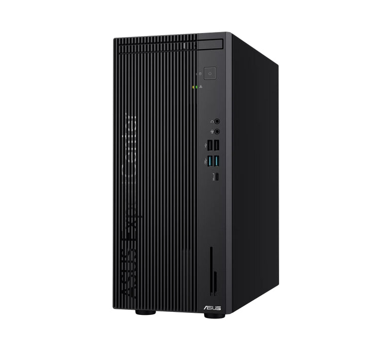Asus ExpertCenter D7 Mini Tower, D701MER-7147003790, Intel i7-14700 2.1GHz (33MB кеш, до 5.3GHz, 20 ядра, 28 нишки), 32GB (16GB DDR5 U-DIMM *2 , 1TB PCIE SSD G4, Intel UHD Graphics, 180W, 15L, Черен, Кабелна клавиатура (USB)