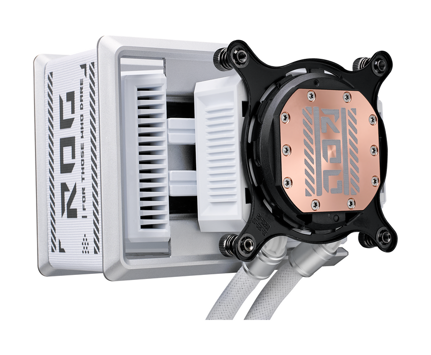 Охладител за процесор ASUS ROG Ryuo IV SLC 360 White Edition ARGB 6.67" Curved AMOLED Display