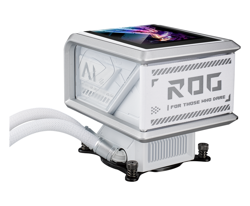Охладител за процесор ASUS ROG Ryuo IV SLC 360 White Edition ARGB 6.67" Curved AMOLED Display