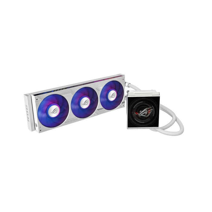 Asus ROG Strix LC IV 360 ARGB LCD бял