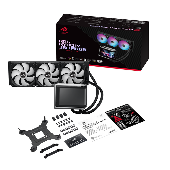 Охладител за процесор ASUS ROG Ryuo IV 360 ARGB 6.67" Curved AMOLED Display
