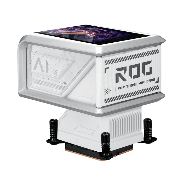 Охладител за процесор ASUS ROG Ryuo IV 360 ARGB White Edition 6.67" Curved AMOLED Display