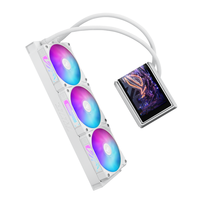Охладител за процесор ASUS ROG Ryuo IV 360 ARGB White Edition 6.67" Curved AMOLED Display