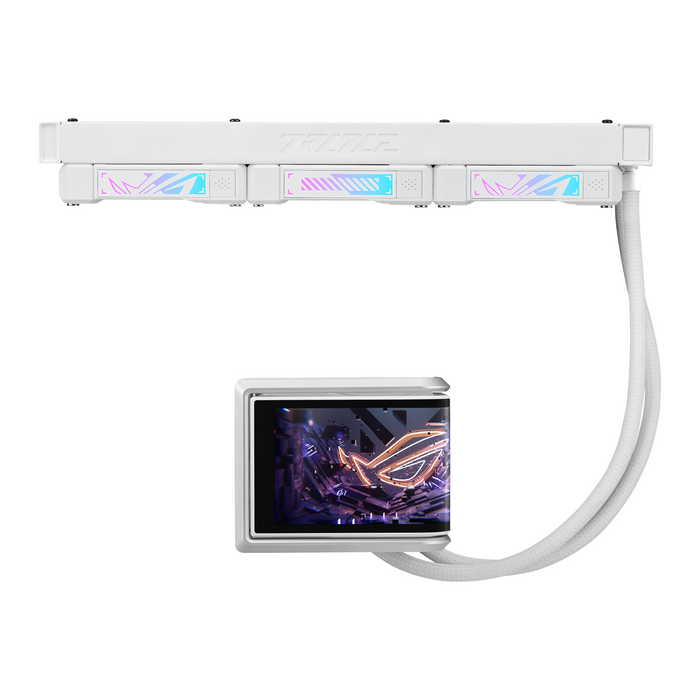Охладител за процесор ASUS ROG Ryuo IV 360 ARGB White Edition 6.67" Curved AMOLED Display