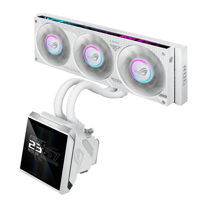 Asus ROG Strix SLC IV 360 ARGB LCD бял