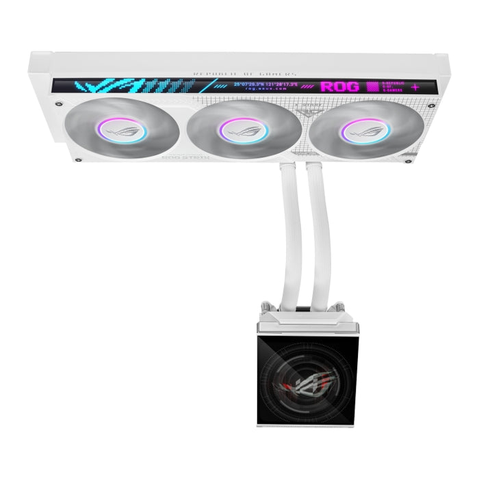 Asus ROG Strix SLC IV 360 ARGB LCD бял