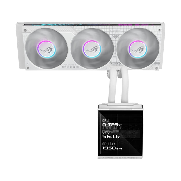 Asus ROG Strix SLC IV 360 ARGB LCD бял