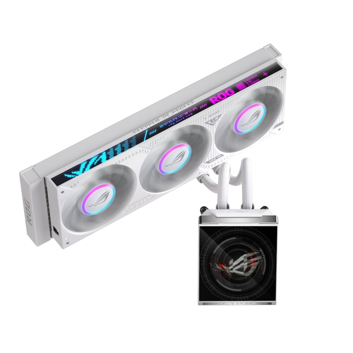 Asus ROG Strix SLC IV 360 ARGB LCD бял