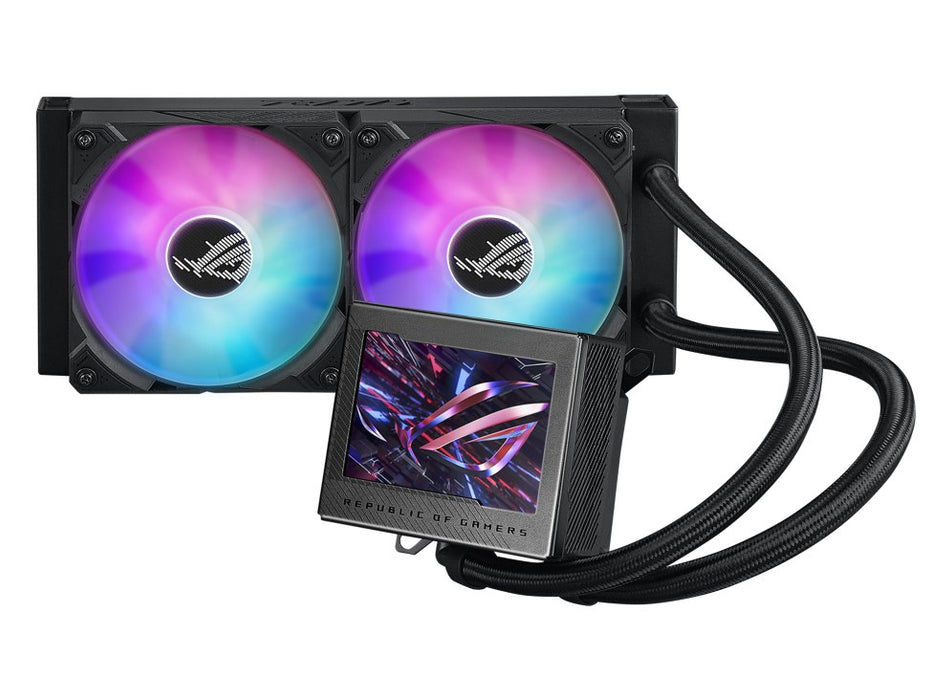 ASUS ROG Ryujin III 240 ARGB Процесор Всичко-в-едно течен охладител 12 см Черен 1 бр.