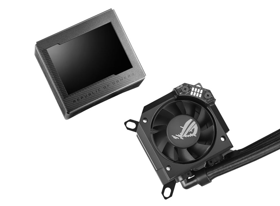 ASUS ROG Ryujin III 240 ARGB Процесор Всичко-в-едно течен охладител 12 см Черен 1 бр.