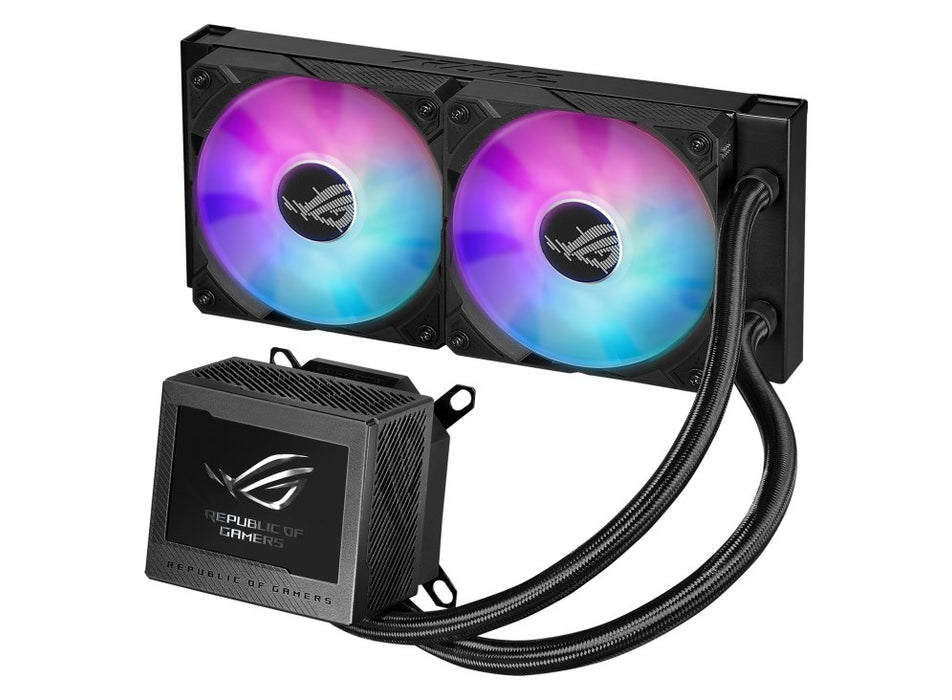 ASUS ROG Ryujin III 240 ARGB Процесор Всичко-в-едно течен охладител 12 см Черен 1 бр.