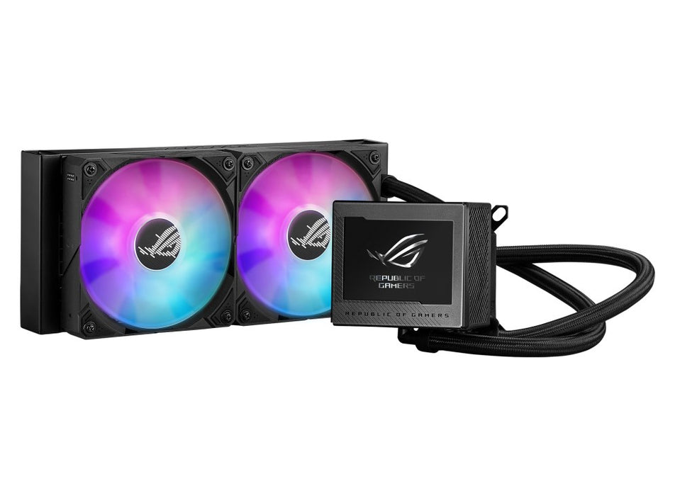ASUS ROG Ryujin III 240 ARGB Процесор Всичко-в-едно течен охладител 12 см Черен 1 бр.