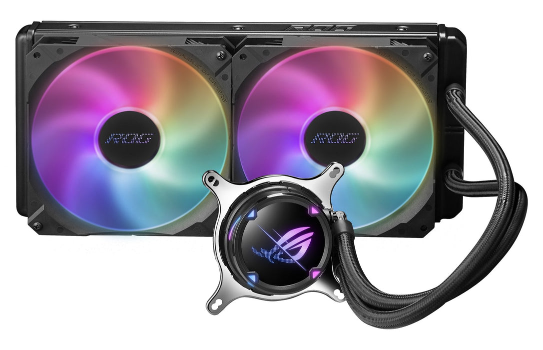 ASUS ROG STRIX LC II 280 ARGB охладител за процесор "всичко в едно" 14 см Черен 1 бр.