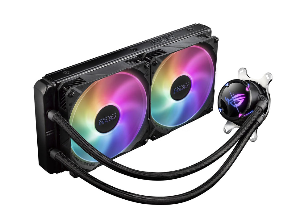 ASUS ROG STRIX LC II 280 ARGB охладител за процесор "всичко в едно" 14 см Черен 1 бр.