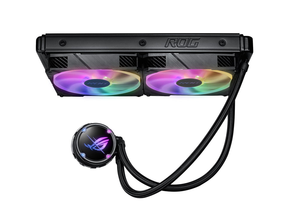ASUS ROG STRIX LC II 280 ARGB охладител за процесор "всичко в едно" 14 см Черен 1 бр.