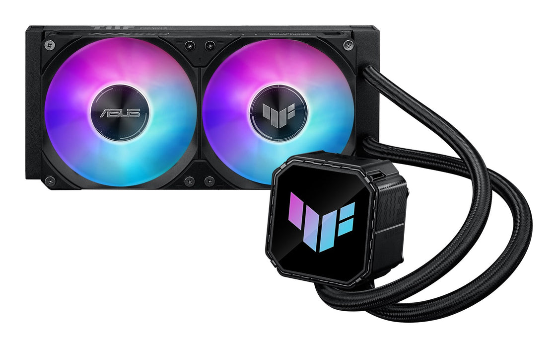 ASUS TUF GAMING LC III 240 ARGB процесор, водно охлаждане "всичко в едно", 12 см, черно