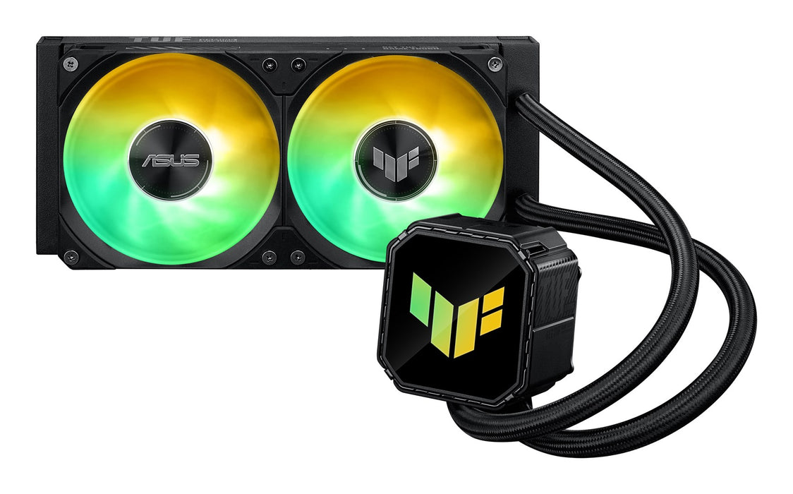 ASUS TUF GAMING LC III 240 ARGB процесор, водно охлаждане "всичко в едно", 12 см, черно